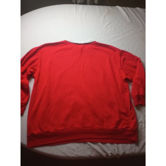 Vintage Logotel Christmas Sweatshirt Scottie Dog Red Christmas Festive Holiday M - Picture 5 of 5